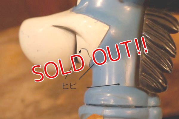 画像7: ct-251201-27 Quick Draw McGraw / Knickerbocker 1960's Plastic Coin Bank