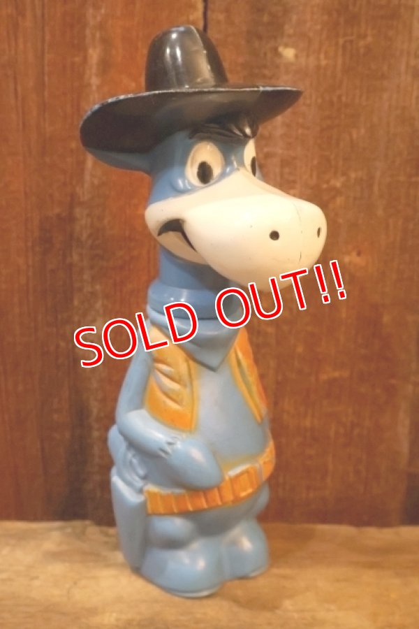 画像2: ct-251201-27 Quick Draw McGraw / Knickerbocker 1960's Plastic Coin Bank