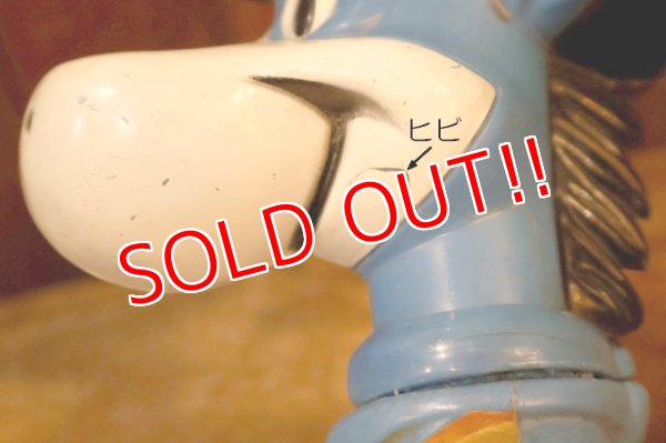 画像6: ct-251201-27 Quick Draw McGraw / Knickerbocker 1960's Plastic Coin Bank