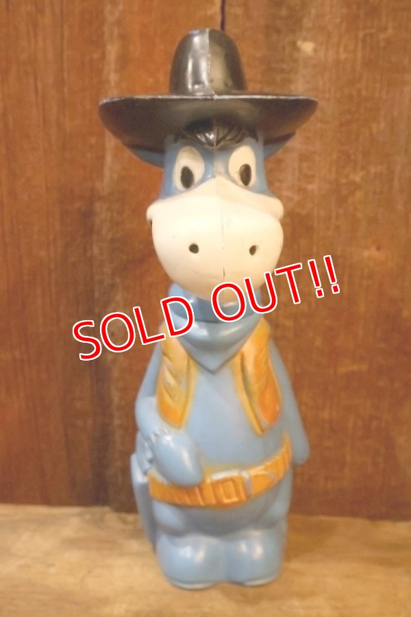 画像1: ct-251201-27 Quick Draw McGraw / Knickerbocker 1960's Plastic Coin Bank