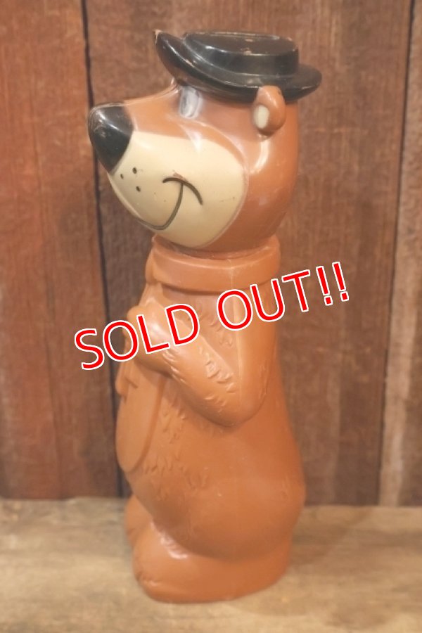 画像5: ct-251201-23 Yogi Bear / Knickerbokcer 1960's Plastic Coin Bank