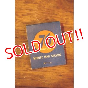 画像: nt-231206-01 UNION OIL COMPANY / UNION 76 1950's-1960's Match Book