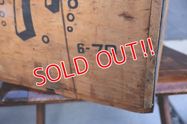 画像7: dp-260106-08 SEVEN UP BOTTLING CO. OF LOS ANGELS 7 Up / 1970's Wood Box