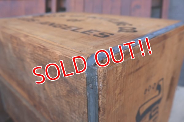 画像12: dp-260106-08 SEVEN UP BOTTLING CO. OF LOS ANGELS 7 Up / 1970's Wood Box