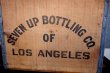 画像2: dp-260106-08 SEVEN UP BOTTLING CO. OF LOS ANGELS 7 Up / 1970's Wood Box