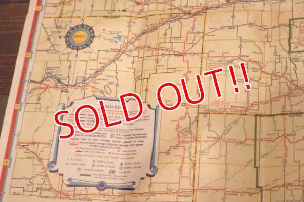 画像4: dp-240605-06 SHELL 1930's-1940's Road Map "NEBRASKA"