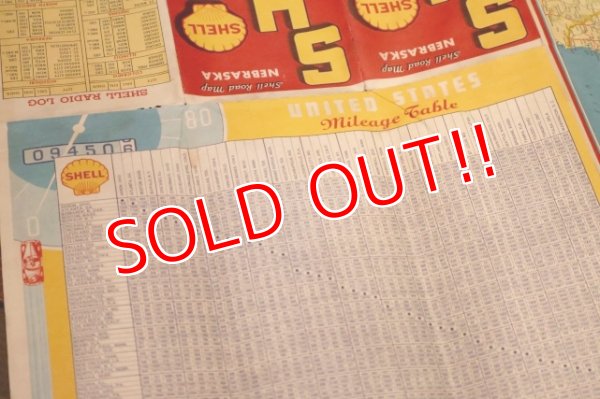 画像9: dp-240605-06 SHELL 1930's-1940's Road Map "NEBRASKA"