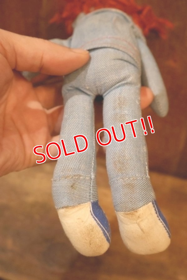 画像9: ct-251201-49 LEVI'S / Knickerbocker 1970's Denim Rag Doll Boy