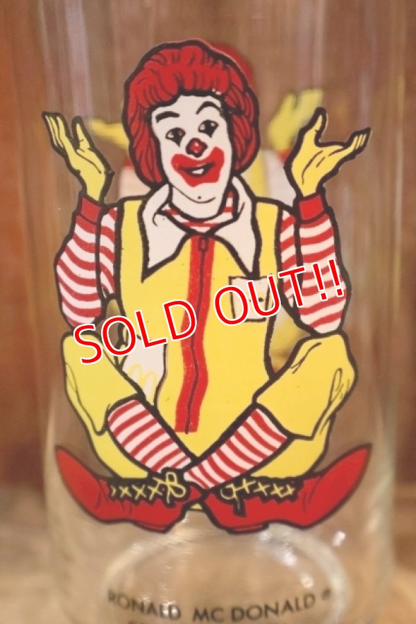画像3: gs-260106-03 McDonald's / 1970's Collector Series "Ronald McDonald" Glass