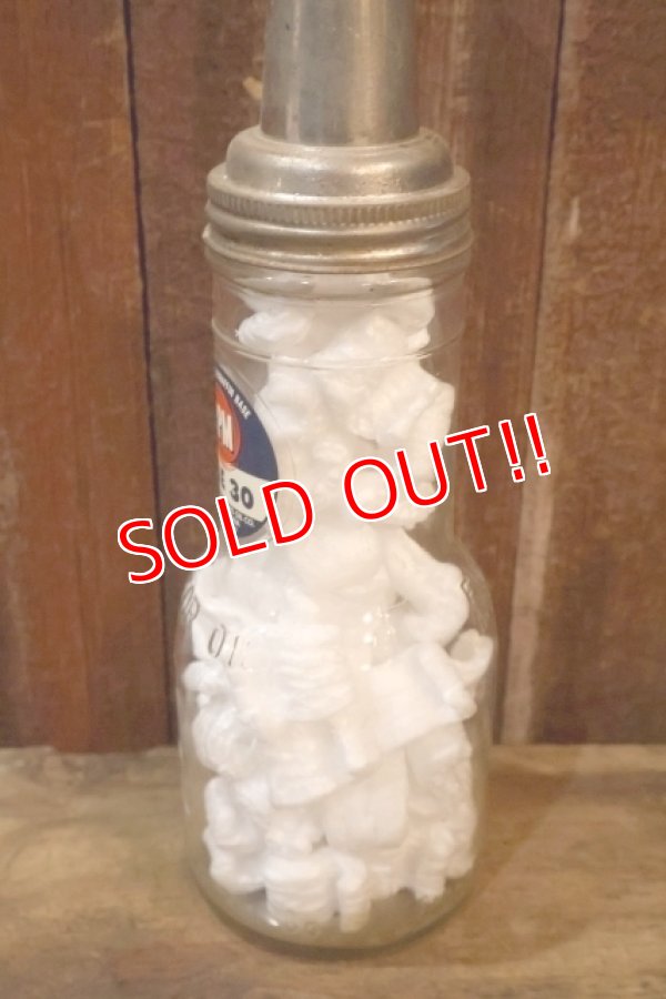 画像7: dp-251008-87 STANDARD OIL COMPANY OF CALIFORNIA 1950's RPM SAE 30 MOTOR OIL BOTTLE