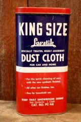画像: dp-260106-04 The Las-Stik Manufacturing Co. 1950's KING SIZE DUST CLOTH CAN