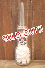 画像: dp-251008-87 STANDARD OIL COMPANY OF CALIFORNIA 1950's RPM SAE 30 MOTOR OIL BOTTLE