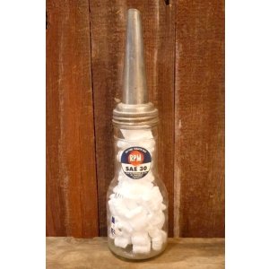 画像: dp-251008-87 STANDARD OIL COMPANY OF CALIFORNIA 1950's RPM SAE 30 MOTOR OIL BOTTLE