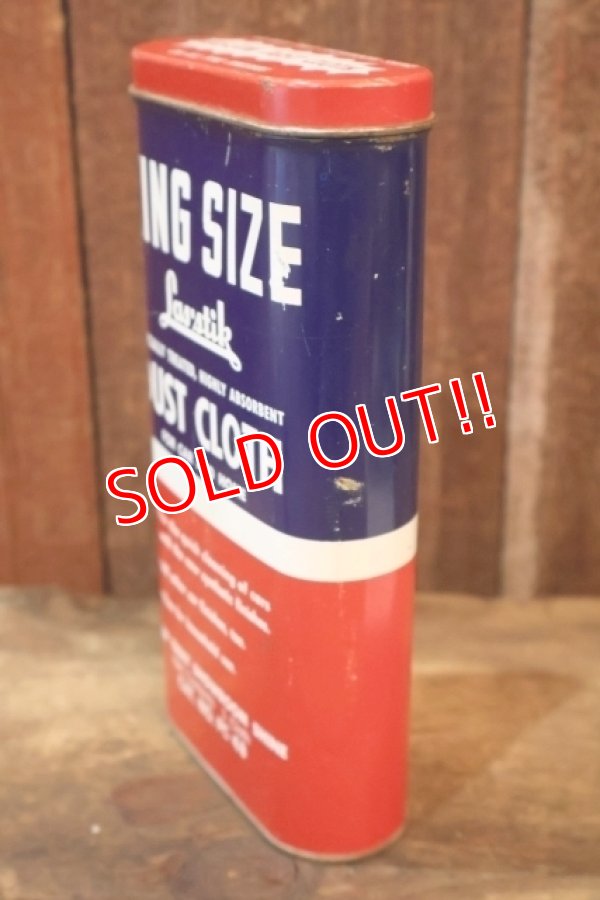 画像4: dp-260106-04 The Las-Stik Manufacturing Co. 1950's KING SIZE DUST CLOTH CAN