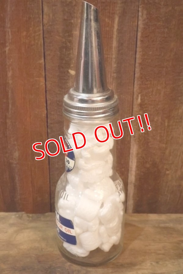 画像7: dp-251008-87 STANDARD OIL COMPANY OF CALIFORNIA 1950's RPM SAE 30 MOTOR OIL BOTTLE