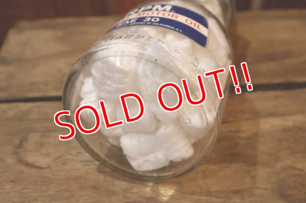 画像9: dp-251008-87 STANDARD OIL COMPANY OF CALIFORNIA 1950's RPM SAE 30 MOTOR OIL BOTTLE