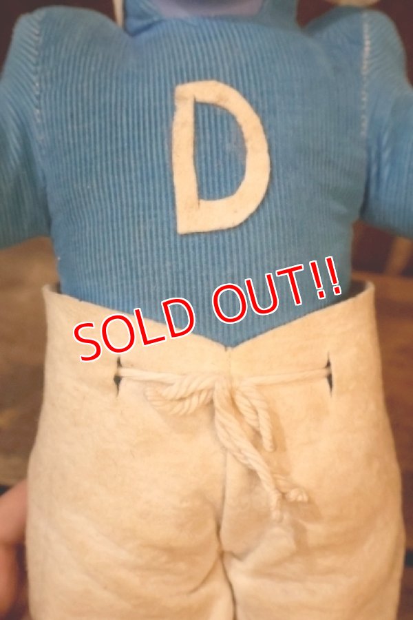 画像5: ct-260106-27 Duke University 1950's-1960's Duke Blue Devils Rubber Face Doll