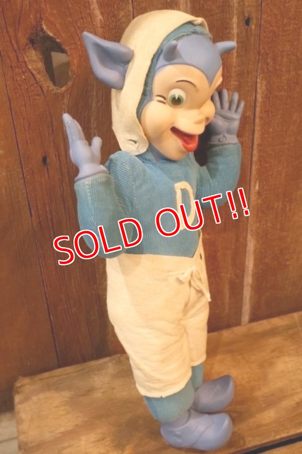 画像6: ct-260106-27 Duke University 1950's-1960's Duke Blue Devils Rubber Face Doll