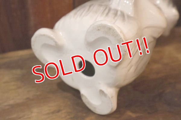 画像8: ct-260106-03 FORD / 1950's-1960's Shaggy Dog Ceramic Coin Bank
