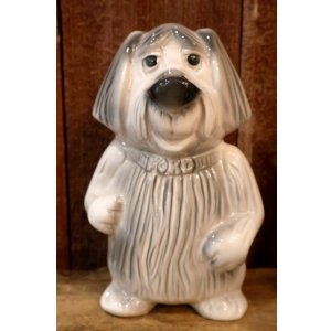画像: ct-260106-03 FORD / 1950's-1960's Shaggy Dog Ceramic Coin Bank