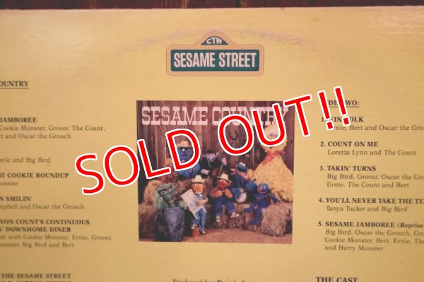 画像11: ct-251201-47 SESAME STREET 1981 SESAME COUNTRY LP Record