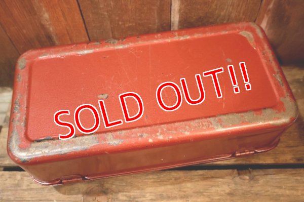 画像11: dp-260106-05 1970's? METAL TACKLE BOX 