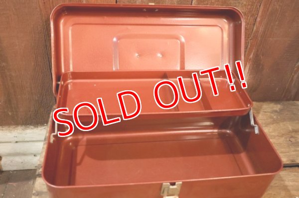 画像5: dp-260106-05 1970's? METAL TACKLE BOX 