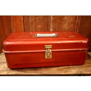 画像: dp-260106-05 1970's? METAL TACKLE BOX
