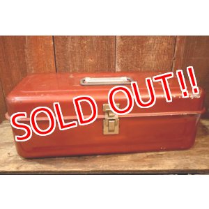 画像: dp-260106-05 1970's? METAL TACKLE BOX 