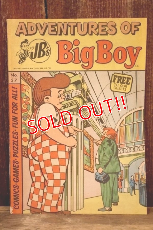 画像1: ct-251201-06 ADVENTURES OF JB's Big Boy / 1979 No.27 Comic