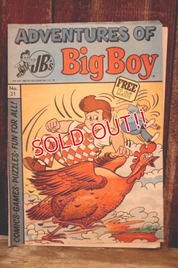 画像1: ct-251201-06 ADVENTURES OF JB's Big Boy / 1978 No.21 Comic