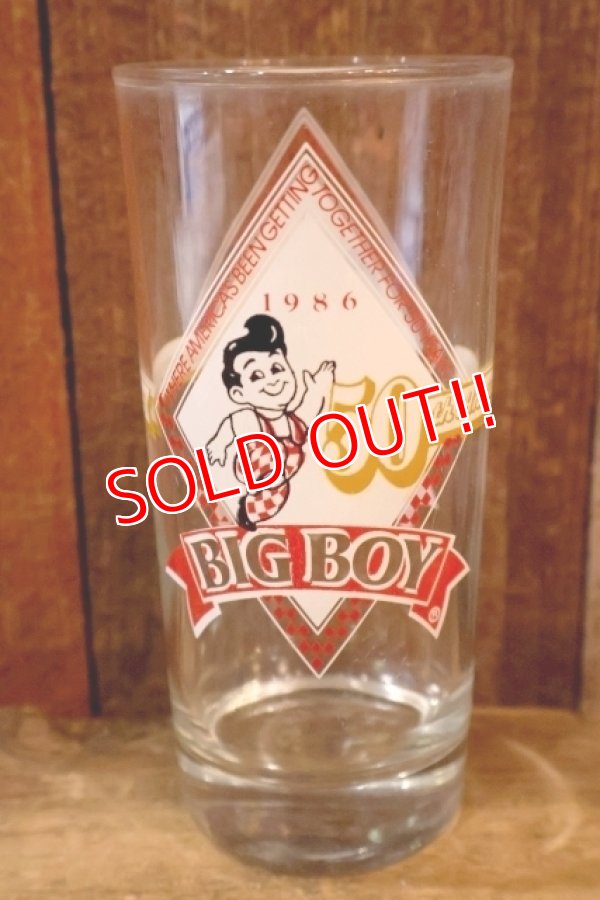 画像1: gs-260106-01  BIG BOY / 1986 50th Anniversary Glass