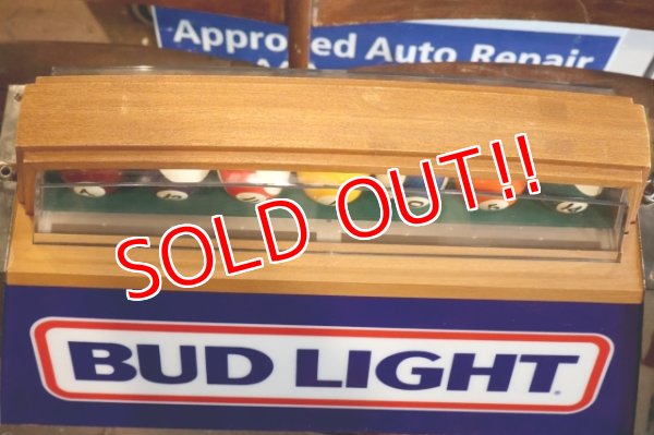 画像7: dp-260106-07 BUD LIGHT 1980's Pool Bar Light