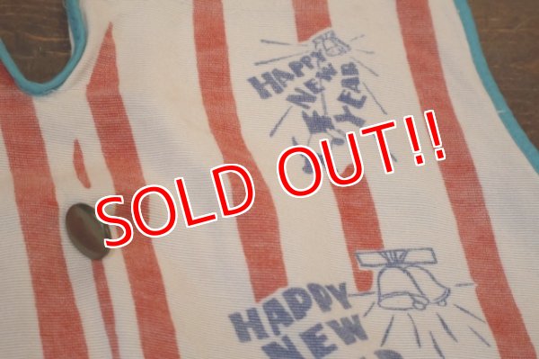 画像7: dp-251010-15 Unknown HAPPY NEW YEAR Kids Apron