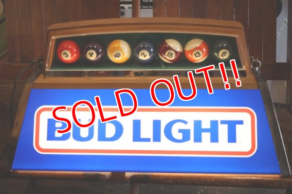 画像16: dp-260106-07 BUD LIGHT 1980's Pool Bar Light