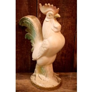 画像: dp-160309-12 KNICKERBOCKER 1950's Rooster Plastic Coin Bank