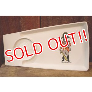画像: ct-260106-10 McDonald's / 1970's Plastic Food Tray "Captain Crook"
