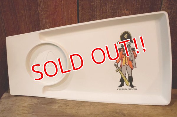 画像1: ct-260106-10 McDonald's / 1970's Plastic Food Tray "Captain Crook"