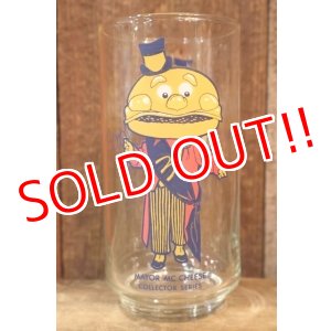 画像: gs-260106-04 McDonald's / 1970's Collector Series "Mayor McCheese" Glass
