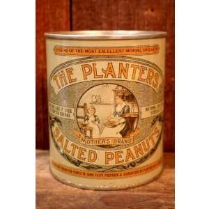画像: dp-250205-78 THE PLANTERS 1981 SALTED PEANUTS CAN