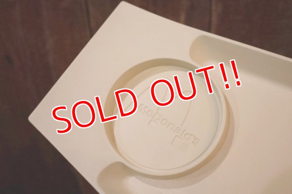 画像4: ct-260106-09 McDonald's / 1970's Plastic Food Tray "Mayor McCheese"