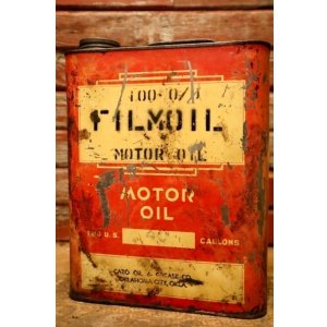 画像: dp-240508-37 CATO OIL & GREASE CO. FILMOIL MOTOR OIL TWO U.S. GALLONS CAN