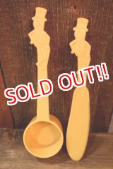 画像: nt-250205-78 PLANTERS / MR.PEANUT 1990's Butter Knife &  Measuring Spoon