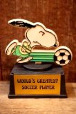 画像1: ct-251201-56 Snoopy / AVIVA 1970's Trophy " World's Greatest Soccer Player"
