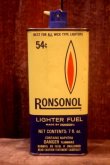 画像1: dp-251008-87 RONSON 1980's RONSONOL LIGHTER FUEL HANDY CAN