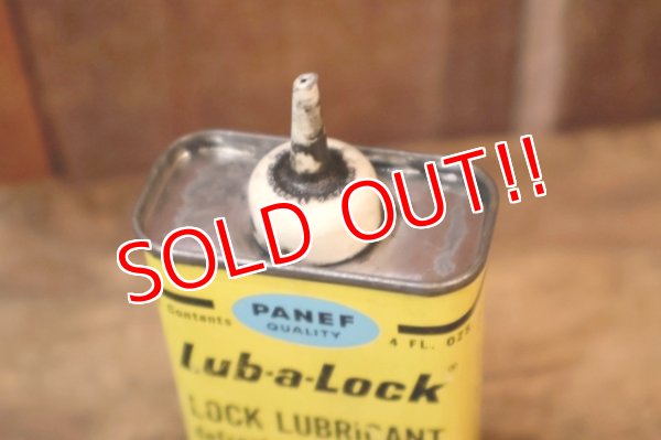 画像5: dp-251201-12 PANEF Lub-a-Lock LOCK LUBRICANT defroster anti-freeze Handy Oil Can