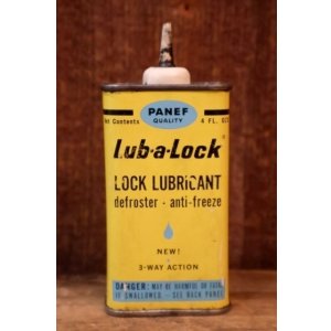 画像: dp-251201-12 PANEF Lub-a-Lock LOCK LUBRICANT defroster anti-freeze Handy Oil Can
