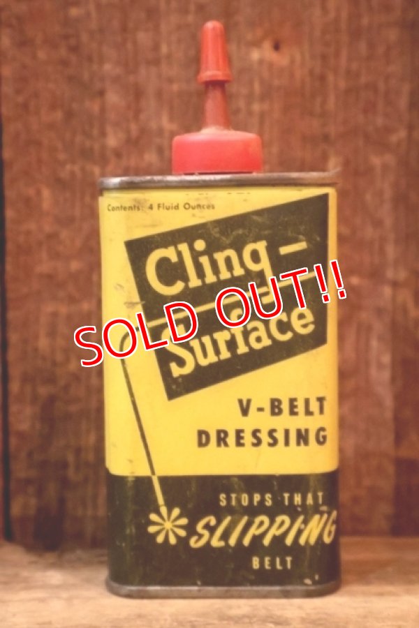 画像1: dp-251201-14 Cling-Surface FAN & V-BELT DRESSING Handy Oil Can