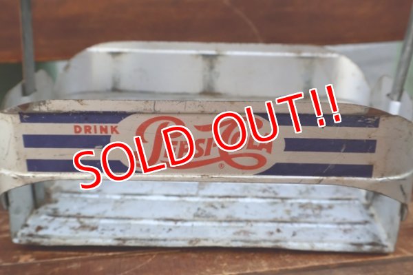 画像3: dp-260204-23 PEPSI-COLA 1950's Metal Bottle Carrier