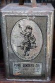 画像3: dp-260204-59 NATIONAL LEAD COMPANY 1920's-1930's PURE LINSEED OIL 38 POUNDS CAN